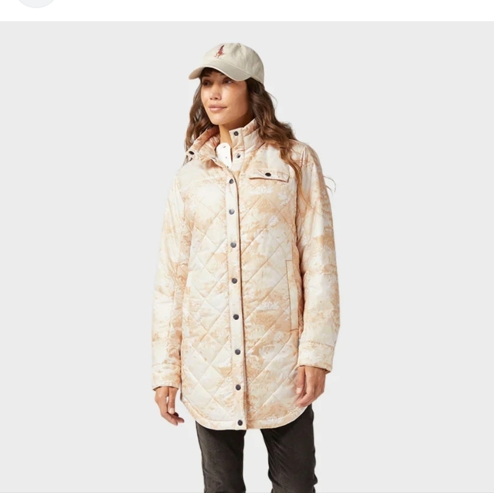 STIO Skycrest Quilted Puffy Shacket Coat New XL Outdoors REI Packable $249